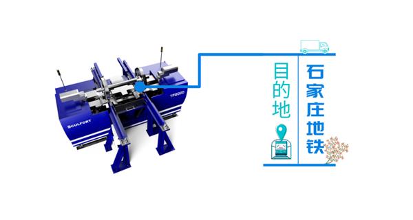 出發(fā)！目的地是2000公里外的石家莊地鐵